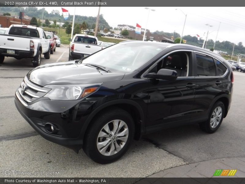 Crystal Black Pearl / Black 2012 Honda CR-V EX-L 4WD