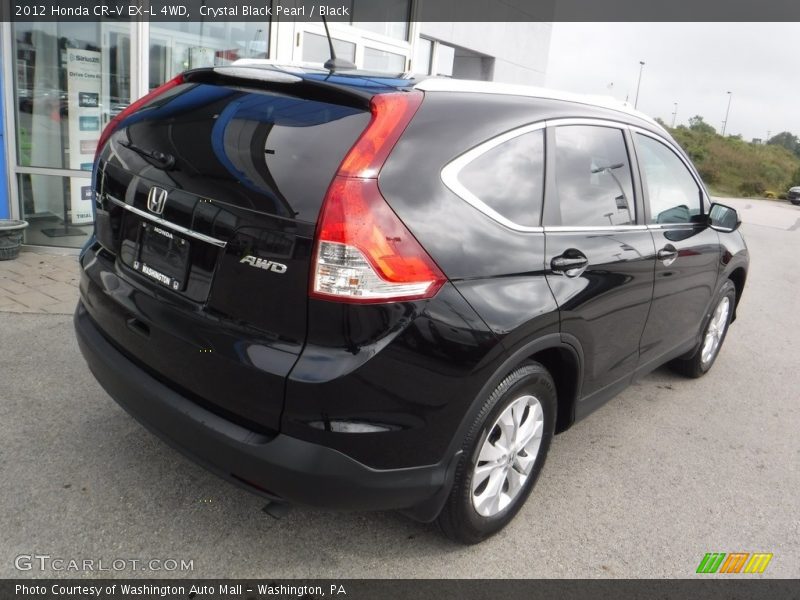 Crystal Black Pearl / Black 2012 Honda CR-V EX-L 4WD