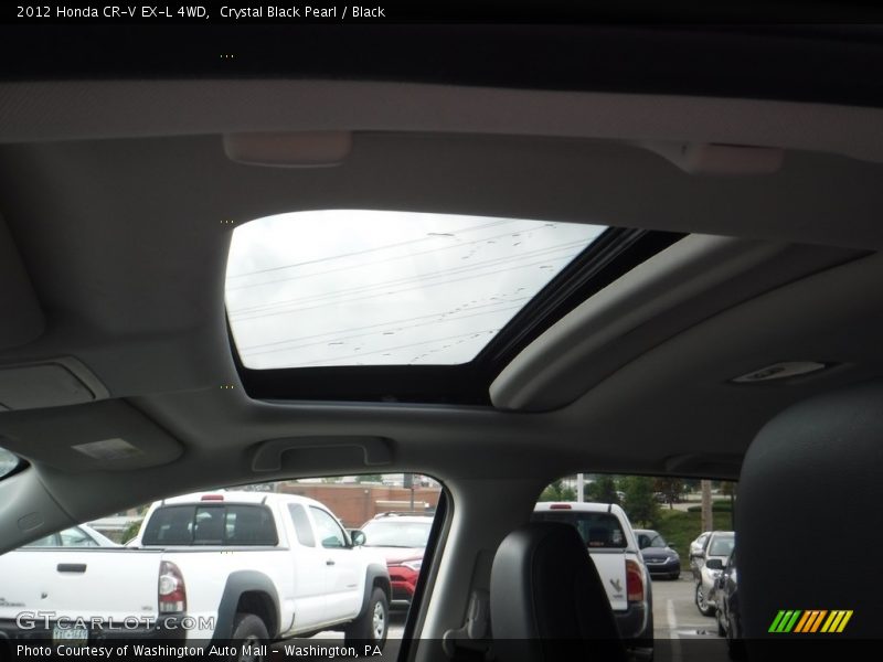 Crystal Black Pearl / Black 2012 Honda CR-V EX-L 4WD