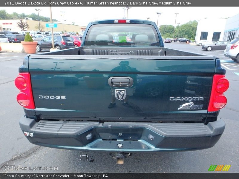 Hunter Green Pearlcoat / Dark Slate Gray/Medium Slate Gray 2011 Dodge Dakota Big Horn Crew Cab 4x4