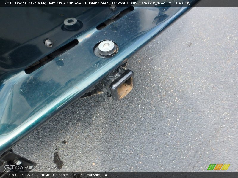 Hunter Green Pearlcoat / Dark Slate Gray/Medium Slate Gray 2011 Dodge Dakota Big Horn Crew Cab 4x4