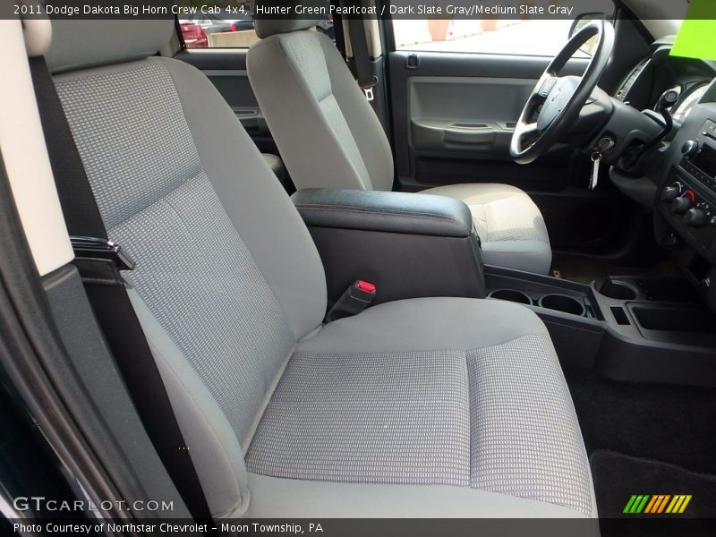 Hunter Green Pearlcoat / Dark Slate Gray/Medium Slate Gray 2011 Dodge Dakota Big Horn Crew Cab 4x4