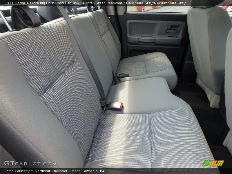 Hunter Green Pearlcoat / Dark Slate Gray/Medium Slate Gray 2011 Dodge Dakota Big Horn Crew Cab 4x4