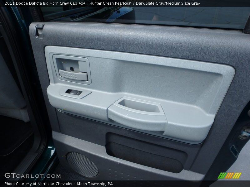 Hunter Green Pearlcoat / Dark Slate Gray/Medium Slate Gray 2011 Dodge Dakota Big Horn Crew Cab 4x4