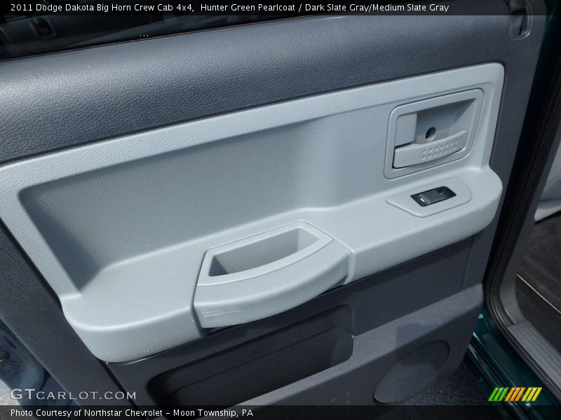 Hunter Green Pearlcoat / Dark Slate Gray/Medium Slate Gray 2011 Dodge Dakota Big Horn Crew Cab 4x4