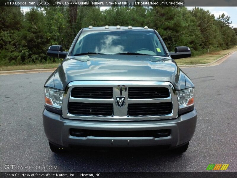 Mineral Gray Metallic / Dark Slate/Medium Graystone 2010 Dodge Ram 3500 ST Crew Cab 4x4 Dually