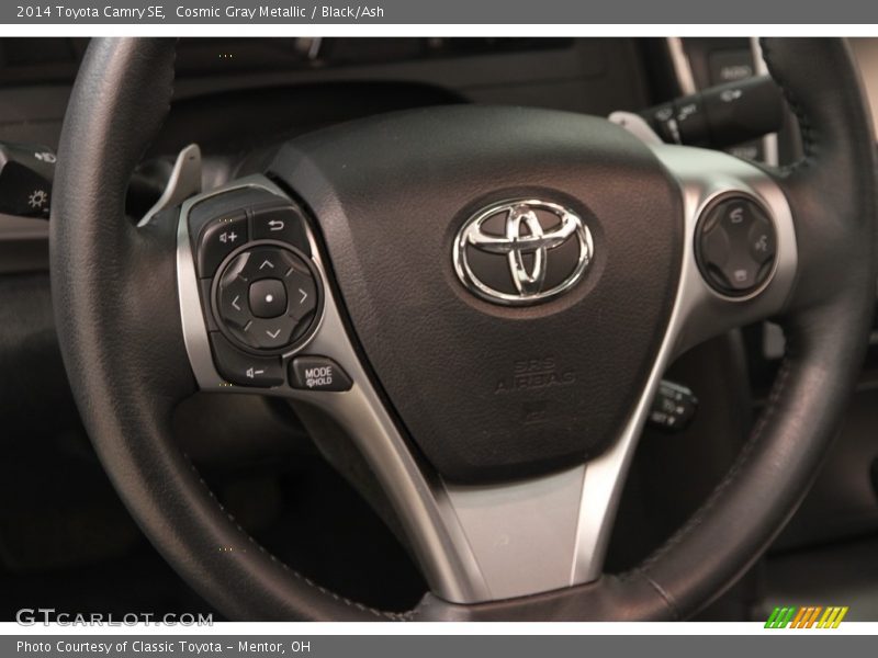 Cosmic Gray Metallic / Black/Ash 2014 Toyota Camry SE