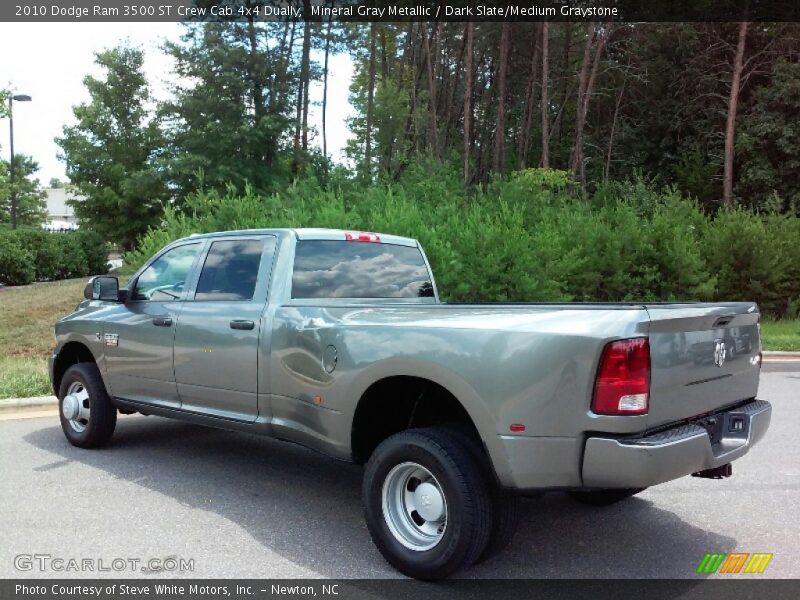 Mineral Gray Metallic / Dark Slate/Medium Graystone 2010 Dodge Ram 3500 ST Crew Cab 4x4 Dually