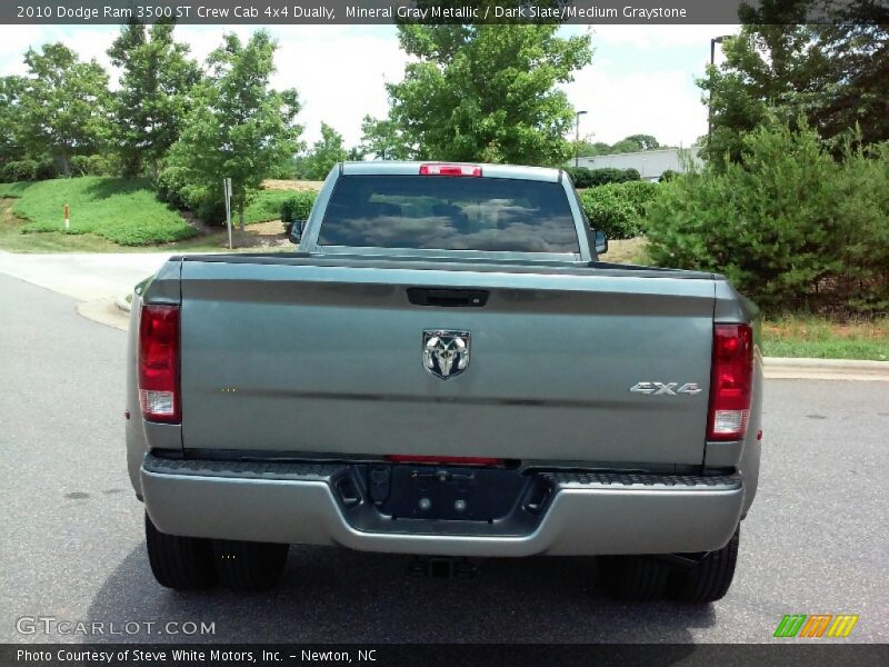 Mineral Gray Metallic / Dark Slate/Medium Graystone 2010 Dodge Ram 3500 ST Crew Cab 4x4 Dually