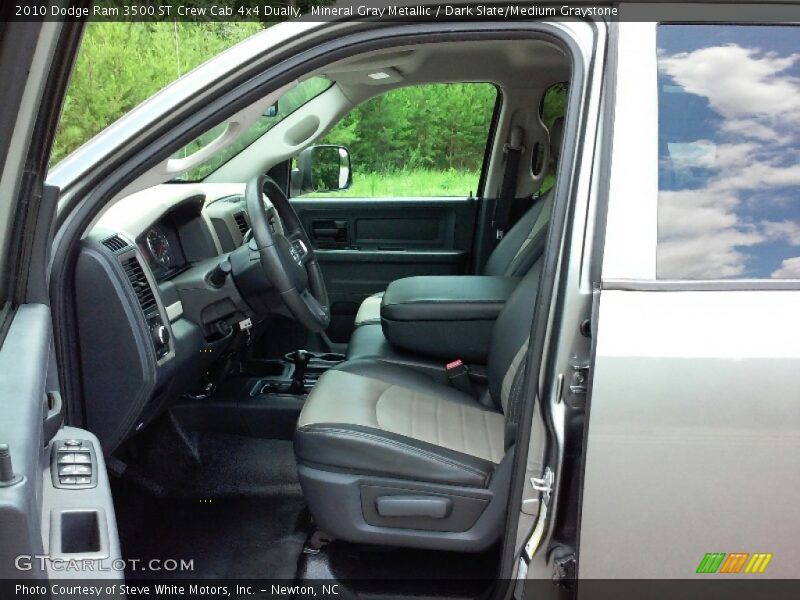Mineral Gray Metallic / Dark Slate/Medium Graystone 2010 Dodge Ram 3500 ST Crew Cab 4x4 Dually