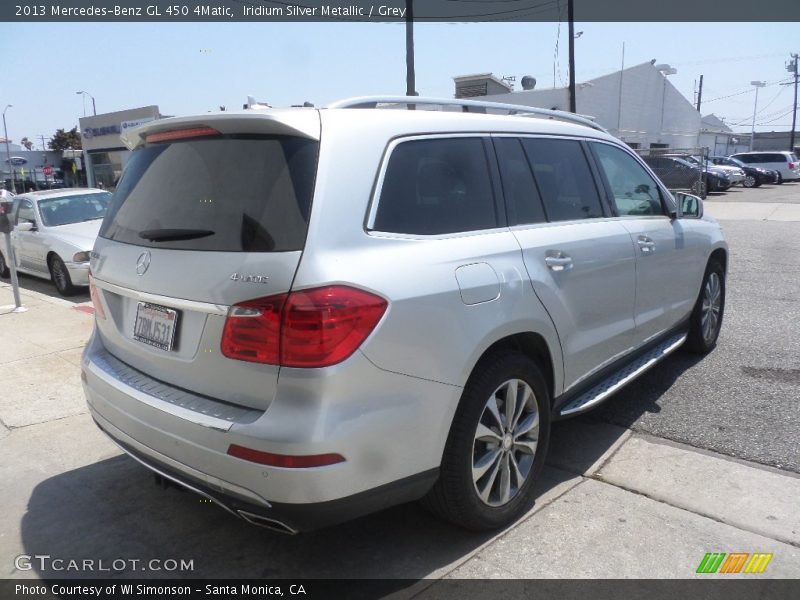 Iridium Silver Metallic / Grey 2013 Mercedes-Benz GL 450 4Matic