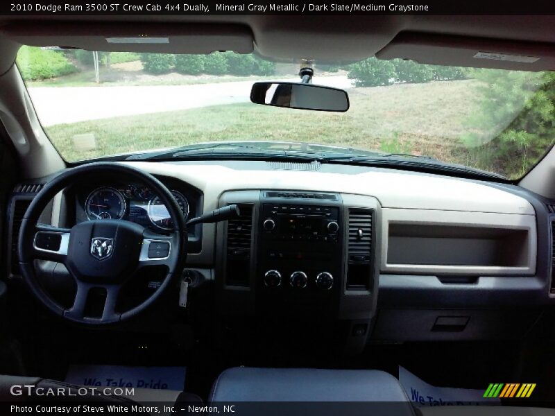 Mineral Gray Metallic / Dark Slate/Medium Graystone 2010 Dodge Ram 3500 ST Crew Cab 4x4 Dually