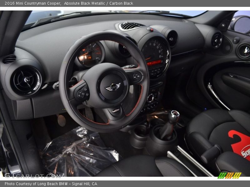 Absolute Black Metallic / Carbon Black 2016 Mini Countryman Cooper