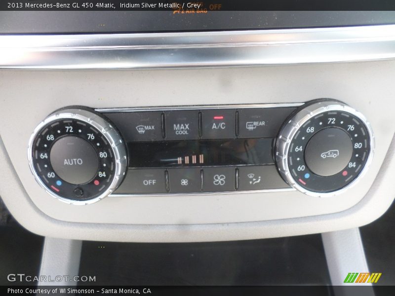 Iridium Silver Metallic / Grey 2013 Mercedes-Benz GL 450 4Matic