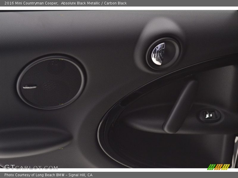 Absolute Black Metallic / Carbon Black 2016 Mini Countryman Cooper