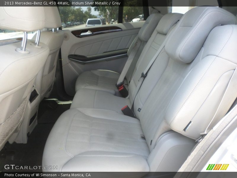 Iridium Silver Metallic / Grey 2013 Mercedes-Benz GL 450 4Matic