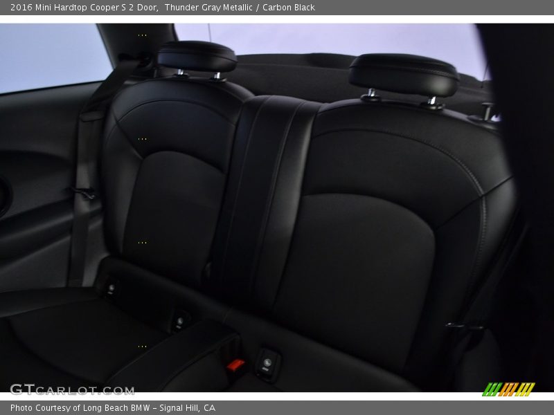 Thunder Gray Metallic / Carbon Black 2016 Mini Hardtop Cooper S 2 Door