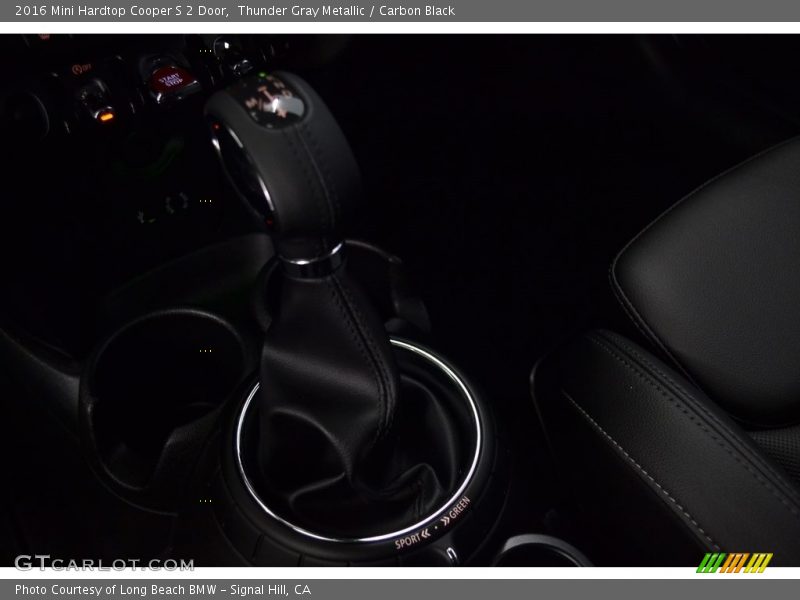 Thunder Gray Metallic / Carbon Black 2016 Mini Hardtop Cooper S 2 Door