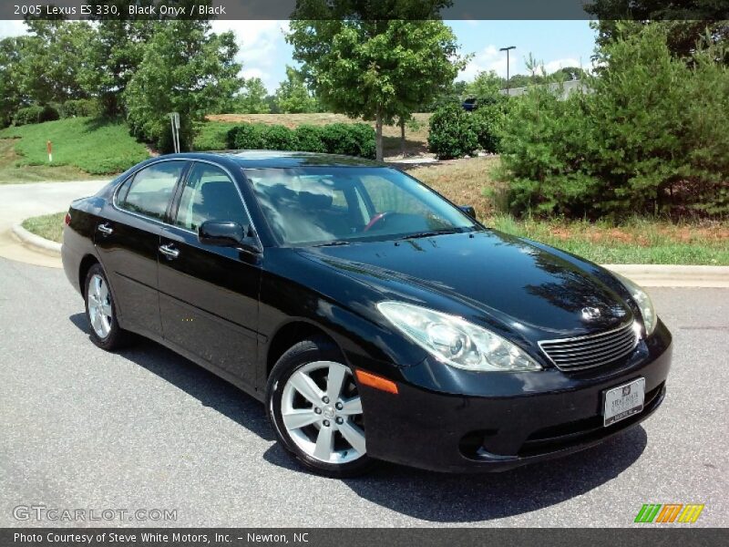 Black Onyx / Black 2005 Lexus ES 330