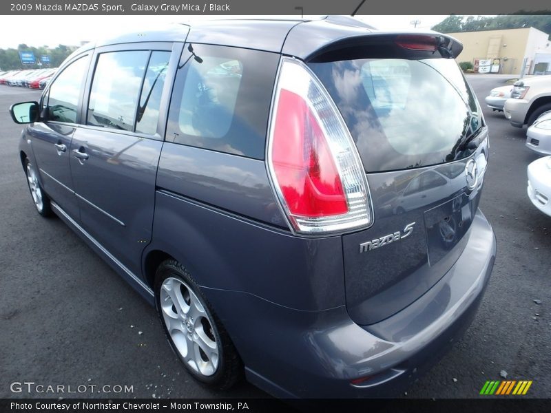 Galaxy Gray Mica / Black 2009 Mazda MAZDA5 Sport