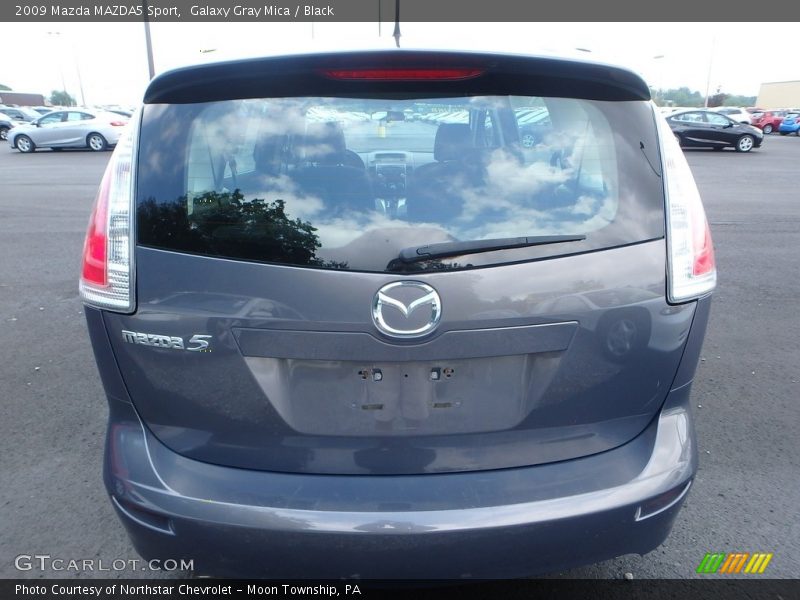 Galaxy Gray Mica / Black 2009 Mazda MAZDA5 Sport