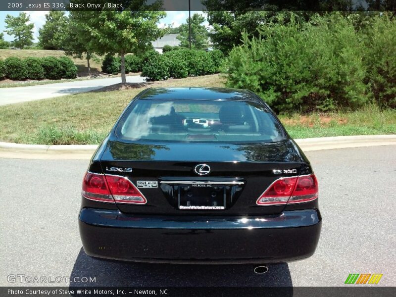 Black Onyx / Black 2005 Lexus ES 330