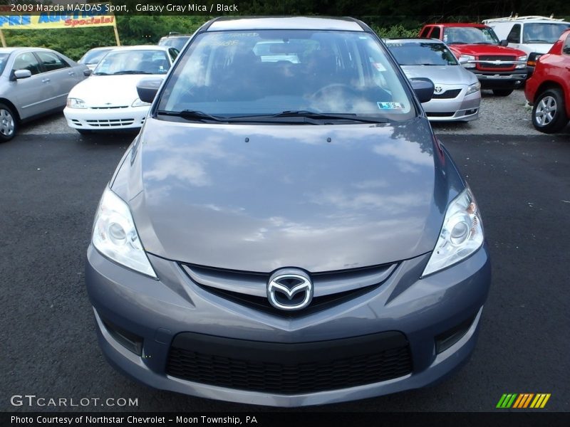 Galaxy Gray Mica / Black 2009 Mazda MAZDA5 Sport