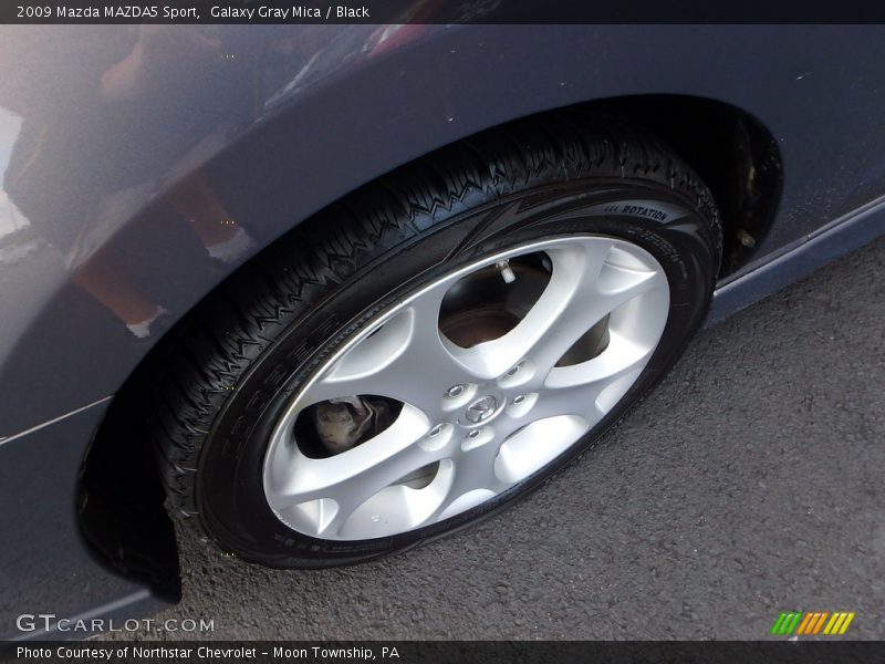 Galaxy Gray Mica / Black 2009 Mazda MAZDA5 Sport