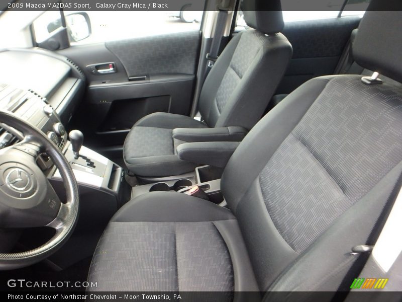 Galaxy Gray Mica / Black 2009 Mazda MAZDA5 Sport