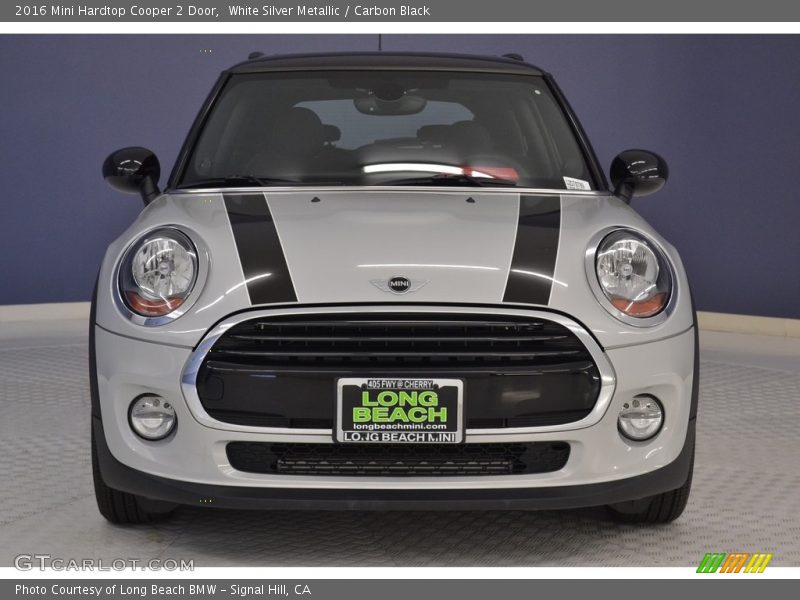 White Silver Metallic / Carbon Black 2016 Mini Hardtop Cooper 2 Door