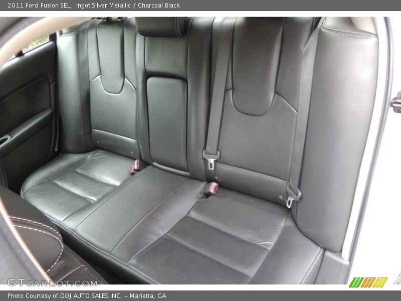 Ingot Silver Metallic / Charcoal Black 2011 Ford Fusion SEL