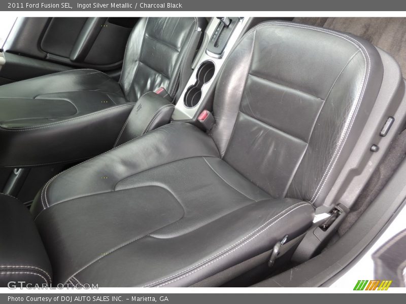 Ingot Silver Metallic / Charcoal Black 2011 Ford Fusion SEL