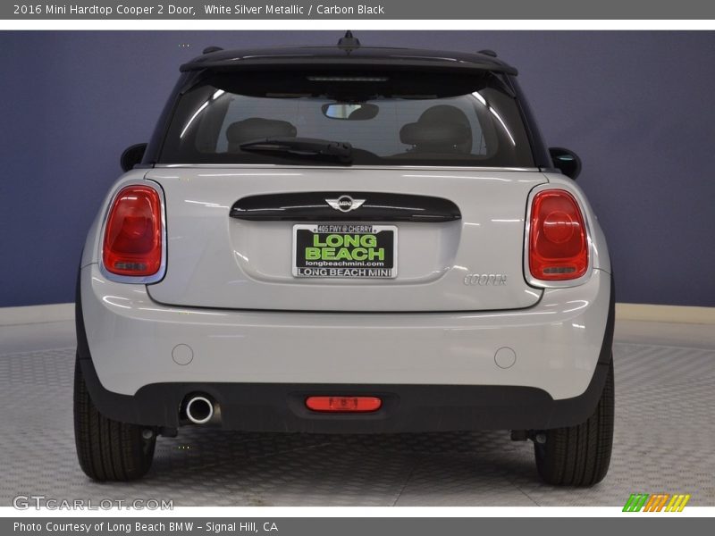 White Silver Metallic / Carbon Black 2016 Mini Hardtop Cooper 2 Door