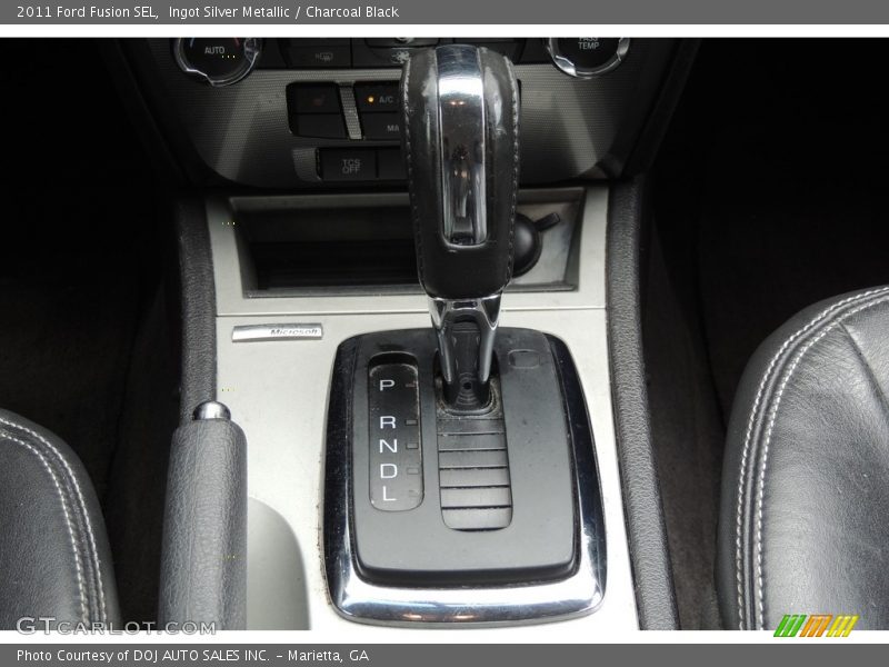 Ingot Silver Metallic / Charcoal Black 2011 Ford Fusion SEL