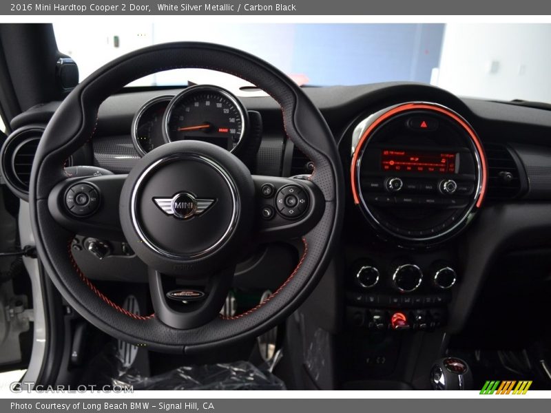 White Silver Metallic / Carbon Black 2016 Mini Hardtop Cooper 2 Door