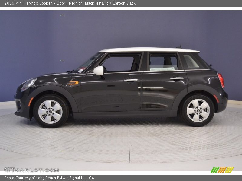Midnight Black Metallic / Carbon Black 2016 Mini Hardtop Cooper 4 Door