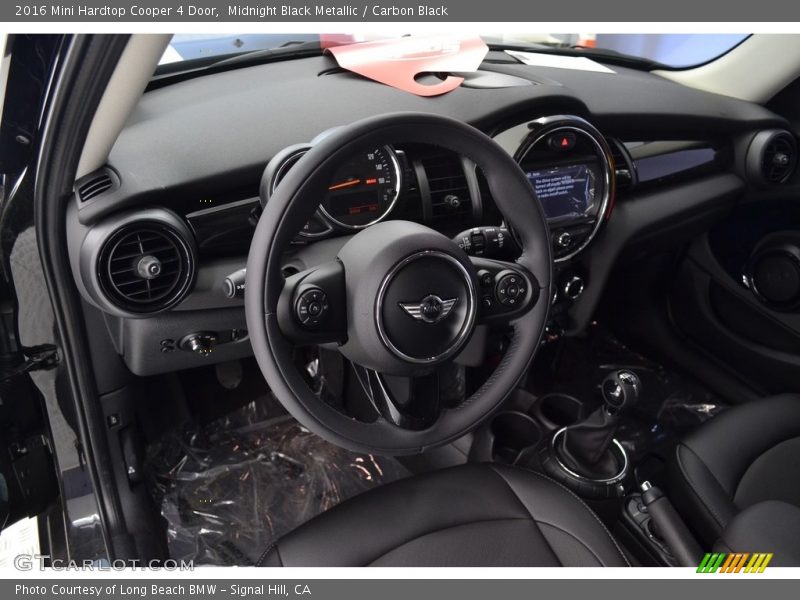 Midnight Black Metallic / Carbon Black 2016 Mini Hardtop Cooper 4 Door