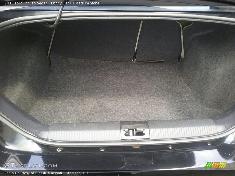 Ebony Black / Medium Stone 2011 Ford Focus S Sedan