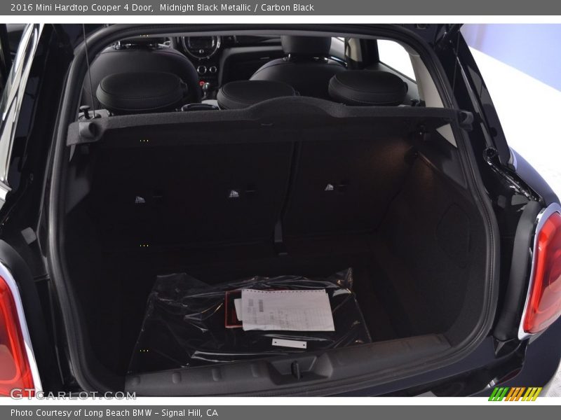 Midnight Black Metallic / Carbon Black 2016 Mini Hardtop Cooper 4 Door