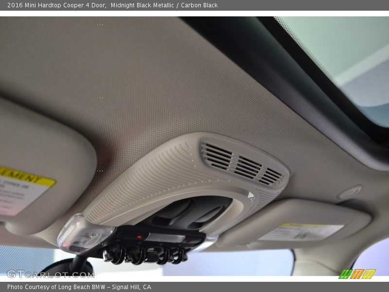 Midnight Black Metallic / Carbon Black 2016 Mini Hardtop Cooper 4 Door