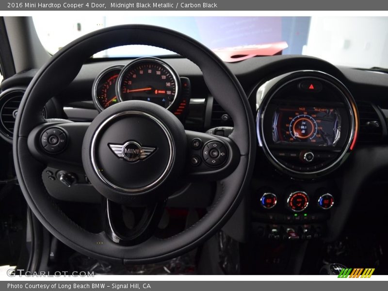 Midnight Black Metallic / Carbon Black 2016 Mini Hardtop Cooper 4 Door