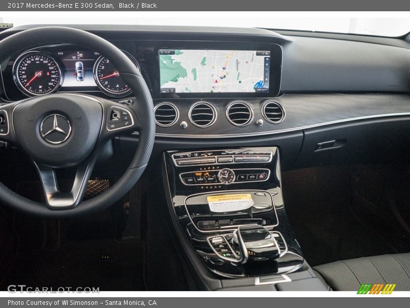 Black / Black 2017 Mercedes-Benz E 300 Sedan