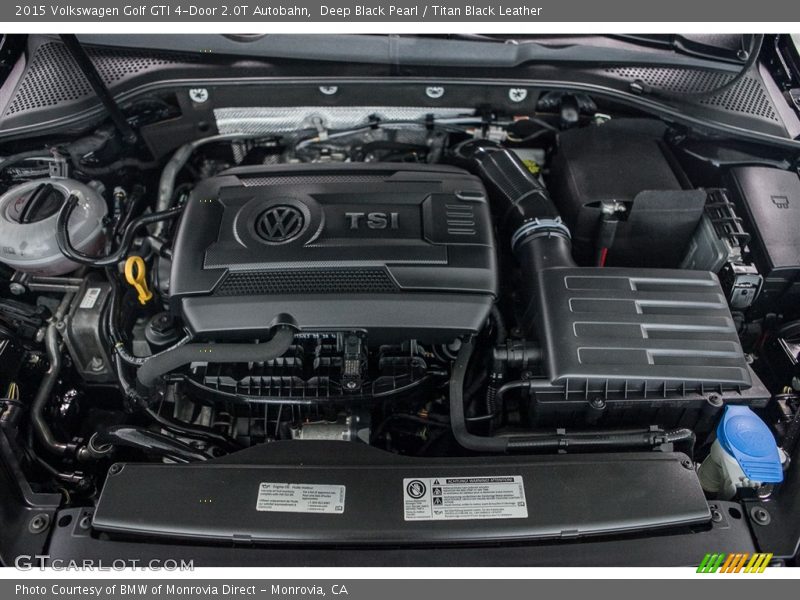  2015 Golf GTI 4-Door 2.0T Autobahn Engine - 2.0 Liter FSI Turbocharged DOHC 16-Valve VVT 4 Cylinder