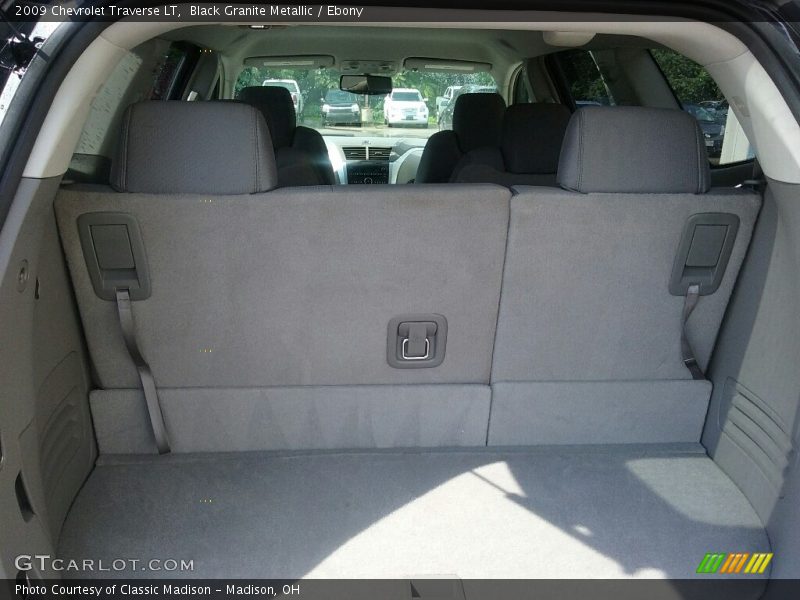 Black Granite Metallic / Ebony 2009 Chevrolet Traverse LT