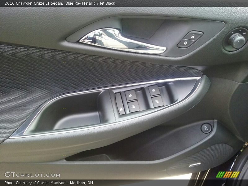 Blue Ray Metallic / Jet Black 2016 Chevrolet Cruze LT Sedan