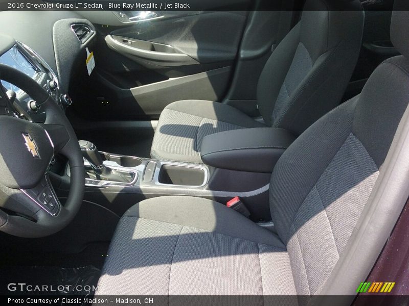 Blue Ray Metallic / Jet Black 2016 Chevrolet Cruze LT Sedan