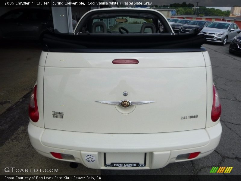 Cool Vanilla White / Pastel Slate Gray 2006 Chrysler PT Cruiser Touring Convertible