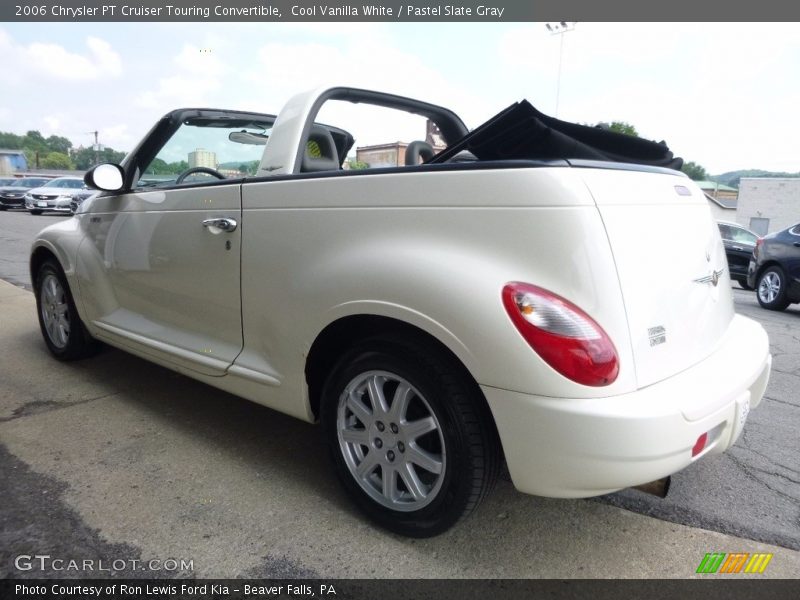 Cool Vanilla White / Pastel Slate Gray 2006 Chrysler PT Cruiser Touring Convertible
