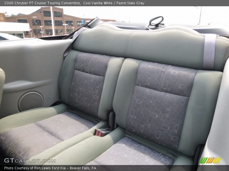 Cool Vanilla White / Pastel Slate Gray 2006 Chrysler PT Cruiser Touring Convertible