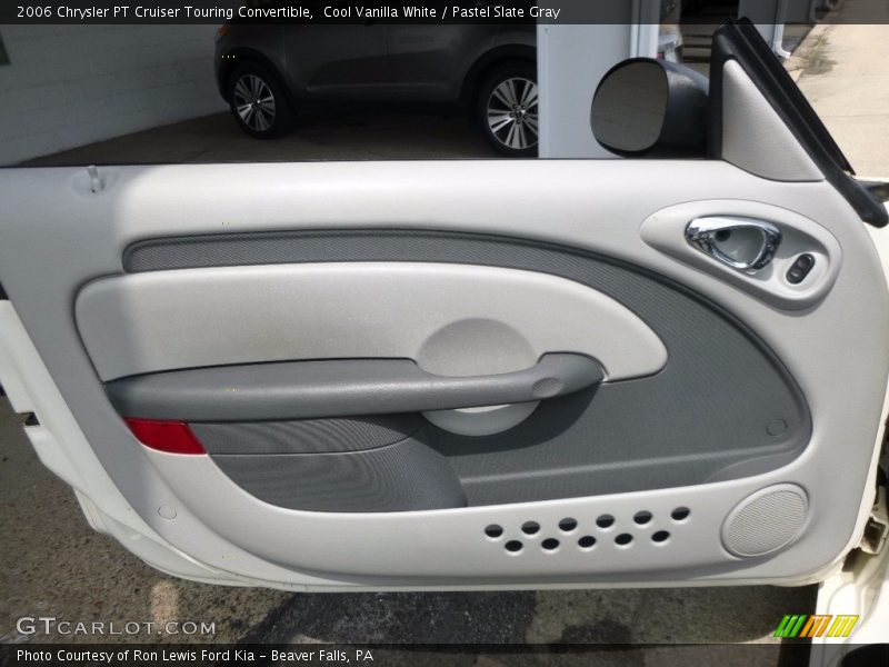 Cool Vanilla White / Pastel Slate Gray 2006 Chrysler PT Cruiser Touring Convertible
